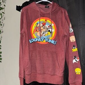 looney toons graphic hoodie